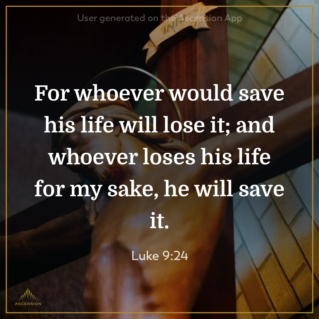 Daily Lectio- For Your Sake – consumingfireblog
